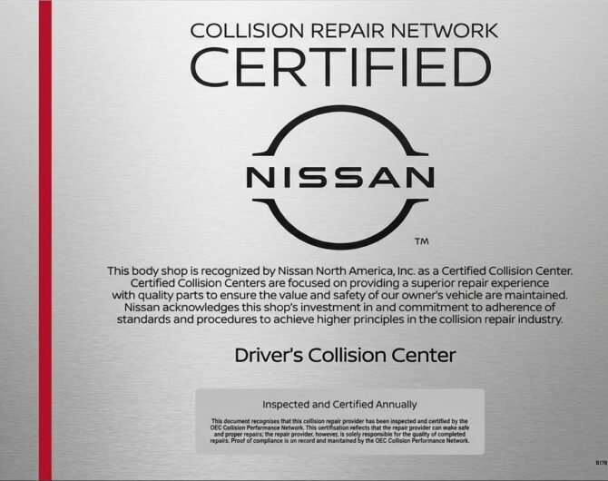 Avalado por Nissan North America
